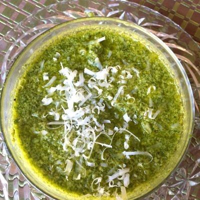 Homemade Pesto Sauce